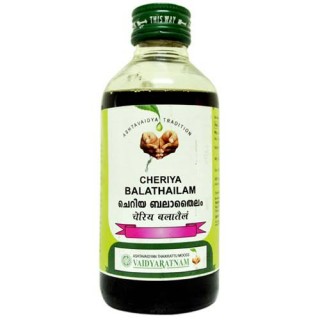 Vaidyaratnam Ayurvedic Cheriya Bala Thailam, 200 ml